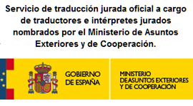 Le enviamos la traducción jurada de italiano a su domicilio en Santa María del Tiétar